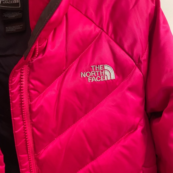 Hot pink north face puffer jacket 500 EUC goose down - Picture 3 of 8